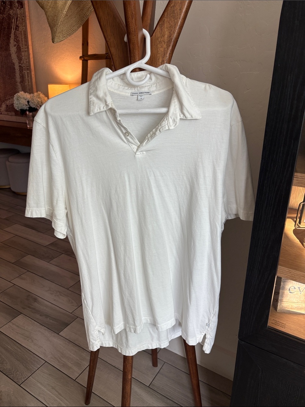 James Perse Off-White Men's Polo